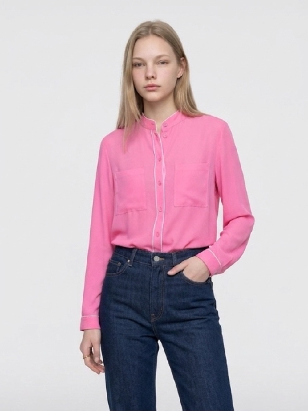 GIBSON*LATIMER, Pink Blouse
